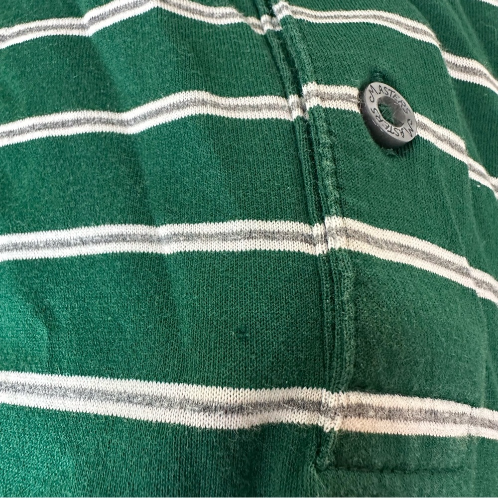 Masters Polo Striped Short Sleeve Shirt - Picture 12 of 12